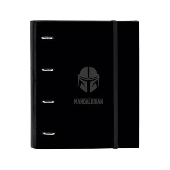The Mandalorian Папка с пръстени The Mandalorian Черен (27 x 32 x 3.5 cm)