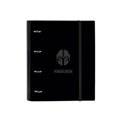 The Mandalorian Папка с пръстени The Mandalorian Черен (27 x 32 x 3.5 cm)