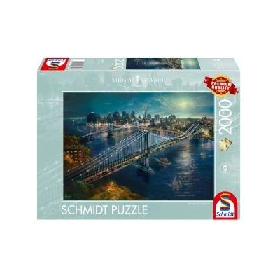 Schmidt Spiele Thomas Kinkade Studios: Book Over Manhattan (1000 Pieces)