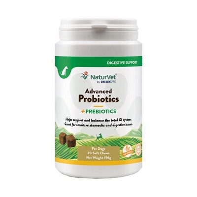 NaturVet Advanced Probiotics + - 70 tabliet