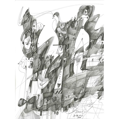 Luka Brase – Gallery Stories, 2023, 40x30cm