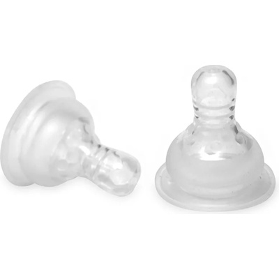 Baby Care Силиконов биберон Lorelli Baby Care - Размер S, нормален, 2 броя (1022064)
