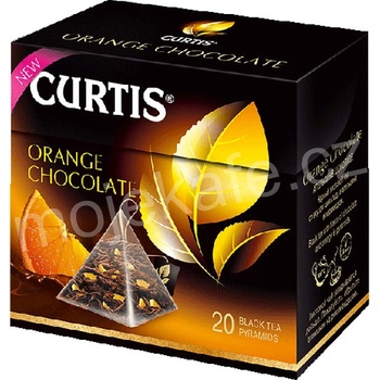 Curtis černý čaj Orange Chocolate pyramidy 20 ks