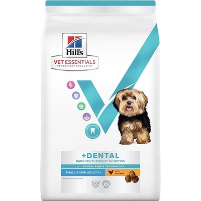 Hill's Vet Essentials Adult Dental Small & Mini Breed Chicken 0,65 kg
