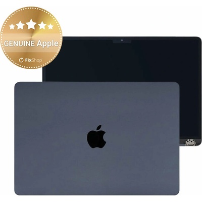 LCD displej pre MacBook Air 15", A3114 (2024), s predným sklom a krytom, Midnight, 661-40262, Genuine Apple, Midnight