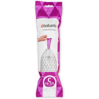 Brabantia Торби за боклук C PERFECTFIT 10-12 л, 20 бр. , Brabantia (BRAB245343)