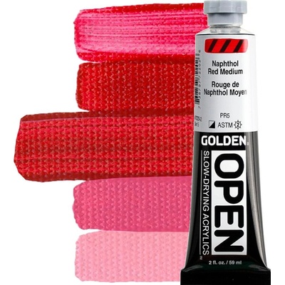 Golden Artist Colors Open АКРИЛНА боя Naphthol Red Medium 59 ml 1 бр (0007220-2)