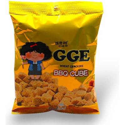 GGE Pšeničné krekry kocky s BBQ príchuťou 80 g