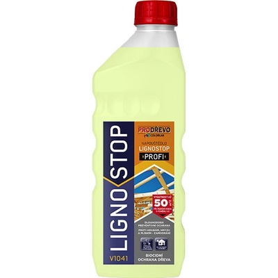 Lignostop profi V 1041 nově V 1051 bezbarv. 1L koncentrát na 50 m2 prevent. ochrana