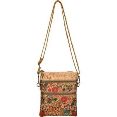 Korková lehká malá crossbody dámská kabelka 85056 typ6