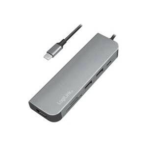 LogiLink USB-C Multifunction Hub - docking station - HDMI