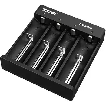 Image 1 of XTAR Зарядно у-во XTAR MC4S, USB Type-C, Universal Charger, LiIon & NIMH, 18650, CR123, AA, AAA (XTAR-C-MC4S)