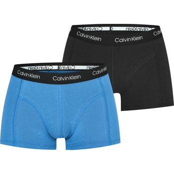 Calvin Klein Боксерки Calvin Klein 365 2 Pack Trunks - Blk/Blu 6ZR