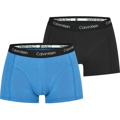 Calvin Klein Боксерки Calvin Klein 365 2 Pack Trunks - Blk/Blu 6ZR