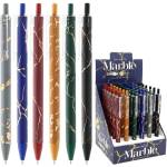  Авт. химикалка JUNIOR Marble семи-гел 1, 0 mm Син (1601456-06-240023-OG-598G)