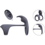 beau coeur Vylor RC Cock & Ball Ring Grey