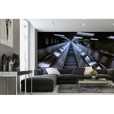 DIMEX ART Самозалепваща се флизелинова фототапета станция на метрото в стокхолм 375 x 250 см