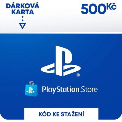 PlayStation Store Dárková karta fyzická 500Kč CZ