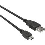 PremiumCord Кабел USB 2.0 A - Mini B USB (5pin), 5 m, черен KU2M5A (KU2M5A)