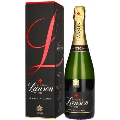 Lanson Brut Black Label 0,75 l (kartón)