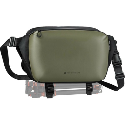 K&F CONCEPT Sling Bag 12L Urban Wander 01 Green