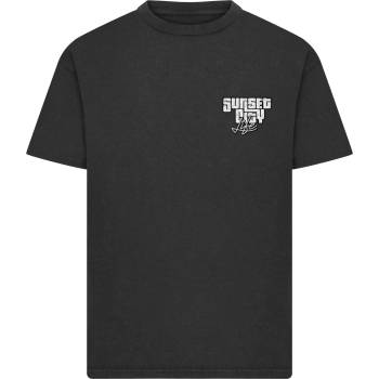 Mister Tee Тениска Sunset City Vintage Heavy Loose Tee black XXSUB-MT4071-00007 - Черен, размер XL
