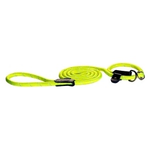 Rogz Rope Moxon Lead M - Повод с нашийник тип душач за кучета 9мм/180 см. жълт