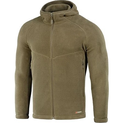 M-Tac SPRINT POLARTEC flísova mikina s kapucňou DARK OLIVE