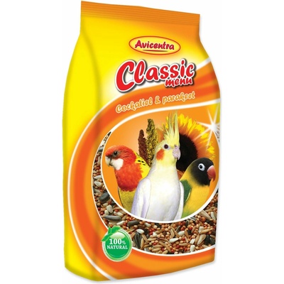Avicentra Classic Malý papagáj 20 kg