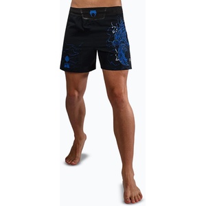 Venum Мъжки тренировъчни шорти Venum Thunder Dragon Black/Royal Blue