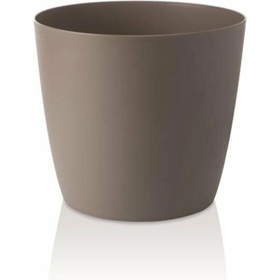 Plastkon Ella Twist N Roll Samozavlažovací kvetináč, 35 x 31 cm, plast, taupe, 4111614072