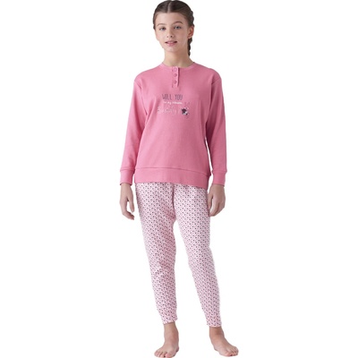 Dívčí pyžamo Karelpiu KF7080 modrá