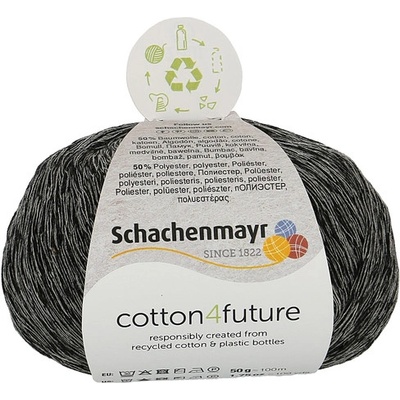 Schachenmayr Cotton 4 future 99 Černá