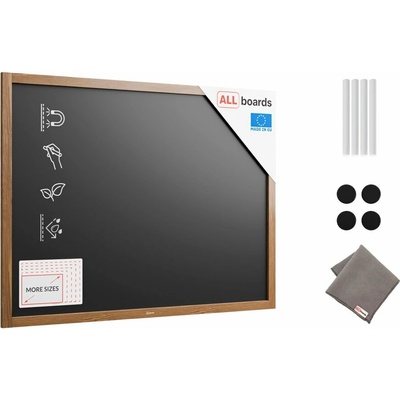 ALLboards Magnetická tabule 120 x 90 NATURAL MTB129