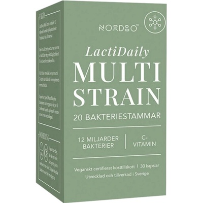 Nordbo Lacti Daily Multi Strain 30 kapsúl