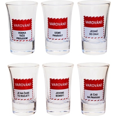 TORO SKLENIC NA PANÁKY - VAROVÁNÍ!, 6X40ML