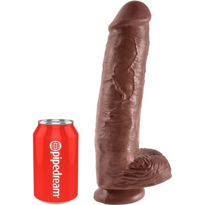 King Cock Realistické Dildo so semenníkmi