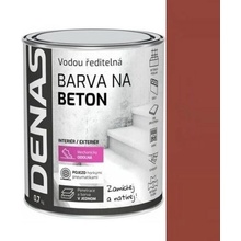 Denas Farba na betón 2,5 kg hnedá