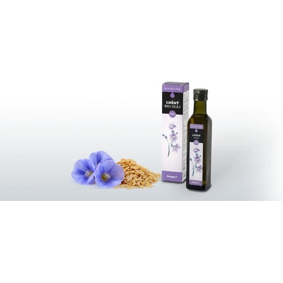 Health Link Bio panenský ľanový olej 250 ml