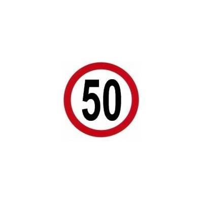 Označení rychlosti 50km, nereflexní (pr.200mm) 1440C