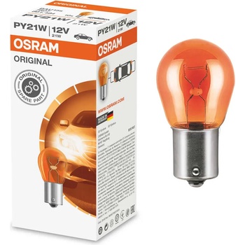 Image 1 of OSRAM ORIGINAL PY21W 21W 12V (7507)
