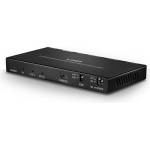 Lindy HDMI 18G сплитер с 2 порта, аудио и намаляване на мащаба, Lindy 38230 (38230)