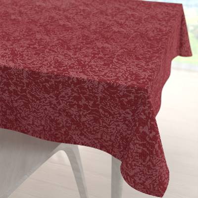 Biante Veľký teflónový štvorcový obrus TF-036 Venezia vínovo červený 170x170 cm