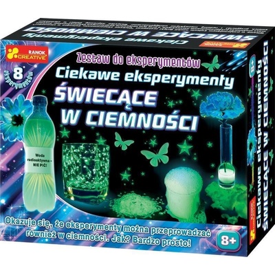 Ranok zajímavé experimenty zářící ve tmě