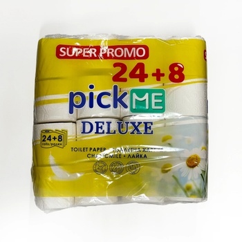 Image 1 of PICK ME ТОАЛЕТНА ХАРТИЯ ПИКМИ ДЖЪМБО 24+8