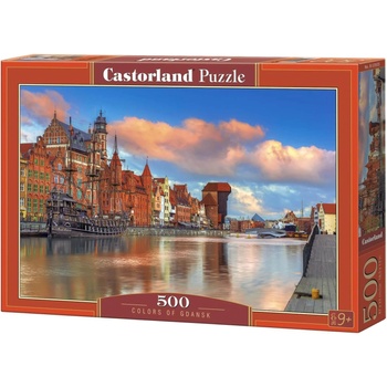 Castorland Пъзел Castorland от 500 части - Цветовете на Гданск (B-53933)