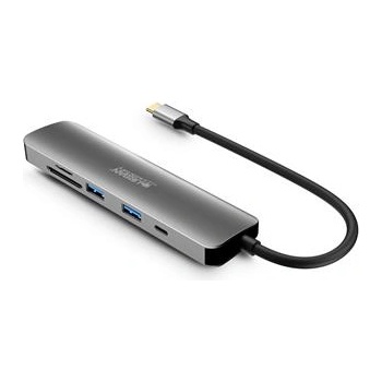Urban factory USB хъб, USB-C/USB 3.0/HDMI/SD/mSD, URBAN FACTORY MHC45UF (MHC45UF)