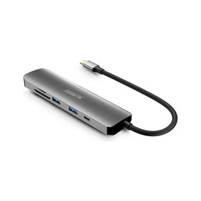 Urban factory USB хъб, USB-C/USB 3.0/HDMI/SD/mSD, URBAN FACTORY MHC45UF (MHC45UF)