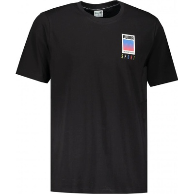 Puma pánské triko SPORT GRAPHIC TEE 59851401 BLACK