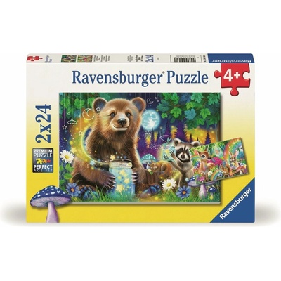 RAVENSBURGER Kamarádi z kouzelného lesa 2x24 dílků